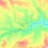 Mappa topografica La Jardinera Resguardo, altitudine, rilievo