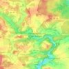Mappa topografica Drosendorf an der Aufseß, altitudine, rilievo
