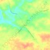 Mappa topografica Herndon, altitudine, rilievo