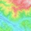 Mappa topografica Puy de Wolf, altitudine, rilievo