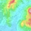 Mappa topografica Unterlaasen, altitudine, rilievo