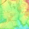 Mappa topografica Courson, altitudine, rilievo