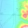 Mappa topografica New Pine Creek, altitudine, rilievo