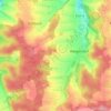 Mappa topografica Staudach, altitudine, rilievo