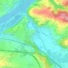 Mappa topografica Spielberg, altitudine, rilievo