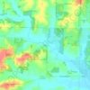 Mappa topografica Riley, altitudine, rilievo