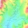 Mappa topografica La Florida, altitudine, rilievo