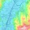 Mappa topografica 頌皇台, altitudine, rilievo