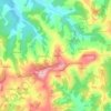 Mappa topografica Rafaillac, altitudine, rilievo