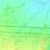 Mappa topografica Tempio, altitudine, rilievo