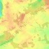 Mappa topografica Rocheux, altitudine, rilievo