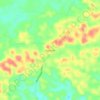 Mappa topografica Guayacan, altitudine, rilievo