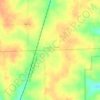 Mappa topografica Fender Farms Lake Dam North, altitudine, rilievo