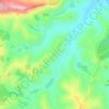 Mappa topografica Contrada Spinasanta, altitudine, rilievo