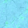 Mappa topografica Mariekerke, altitudine, rilievo