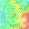 Mappa topografica La Tuilerie, altitudine, rilievo
