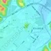 Mappa topografica 眠牛山, altitudine, rilievo