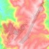 Mappa topografica Invernadinha, altitudine, rilievo