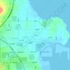 Mappa topografica 八角村, altitudine, rilievo