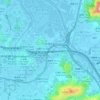 Mappa topografica 小商新村, altitudine, rilievo
