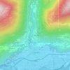 Mappa topografica Ponchiera, altitudine, rilievo