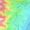 Mappa topografica San Filippo Inferiore, altitudine, rilievo