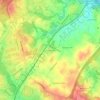 Mappa topografica Springwood, altitudine, rilievo