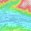 Mappa topografica La Pallud, altitudine, rilievo