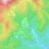 Mappa topografica La Planque, altitudine, rilievo