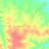 Mappa topografica New Kirk, altitudine, rilievo