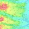 Mappa topografica Bourrieu, altitudine, rilievo