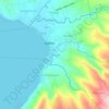 Mappa topografica Palsara, altitudine, rilievo