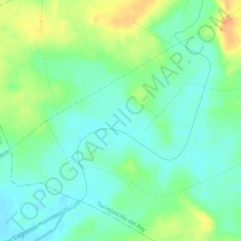 Mappa topografica Riojana, altitudine, rilievo