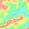Mappa topografica Lower Olave, altitudine, rilievo