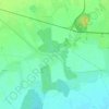 Mappa topografica Fusea, altitudine, rilievo