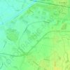Mappa topografica Santa Lucia, altitudine, rilievo