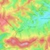 Mappa topografica Husten, altitudine, rilievo