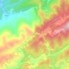 Mappa topografica Stony Ridge, altitudine, rilievo