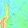 Mappa topografica Puente Negro, altitudine, rilievo