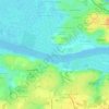 Mappa topografica Le Paradis, altitudine, rilievo