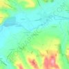 Mappa topografica La Gourdounié, altitudine, rilievo