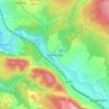 Mappa topografica Ebenhards, altitudine, rilievo