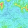 Mappa topografica 興仁村, altitudine, rilievo