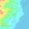 Mappa topografica Suclaran, altitudine, rilievo