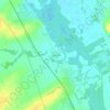 Mappa topografica Courlanges, altitudine, rilievo