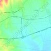 Mappa topografica Βανιάνο, altitudine, rilievo