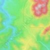 Mappa topografica Mahagnao, altitudine, rilievo