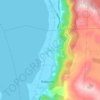 Mappa topografica Loñgos, altitudine, rilievo