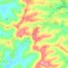 Mappa topografica Gioiella, altitudine, rilievo