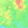 Mappa topografica La Corneillière, altitudine, rilievo